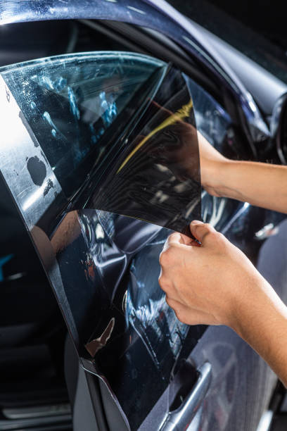 Window tint installation