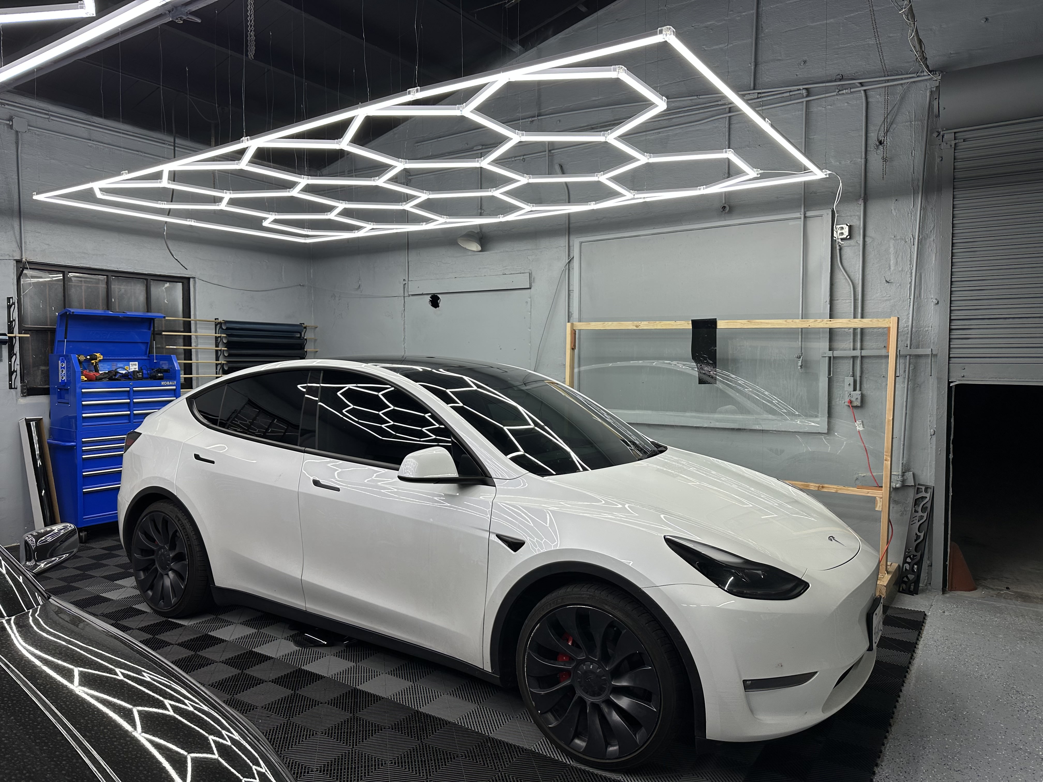 Vehicle under ceiling lights